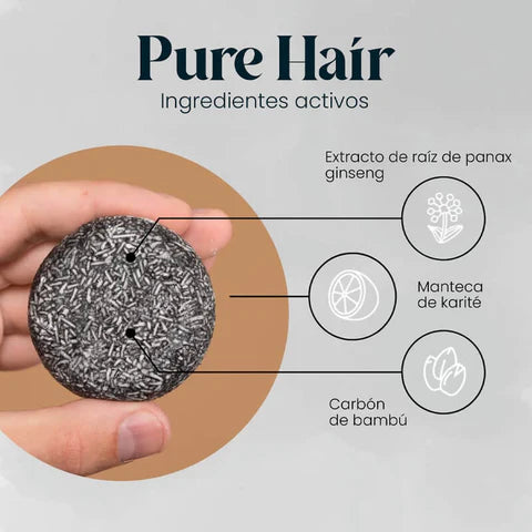 Image of Shampoo black Orgánico en Barra/ ENVIO GRATIS