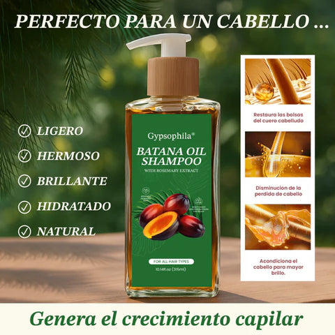 Image of SHAMPOO CON ACEITE BATANA Y ROMERO | 100% NATURAL 🌿